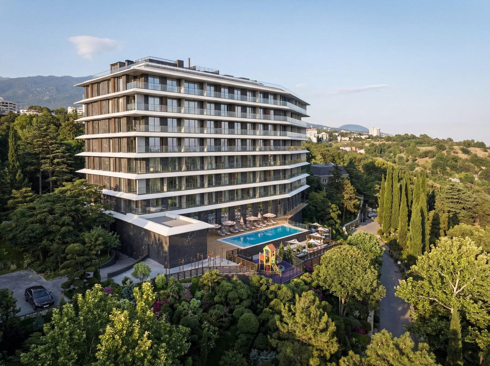 Архитектура Yalta Residence — авторский проект в Массандре